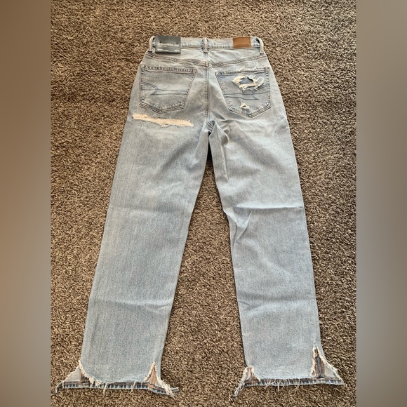 American Eagle Ex-Boyfriend Low Rise Strigid Jeans - Picture 7 of 11
